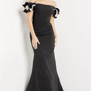 Elegant Black Off-Shoulder Dress